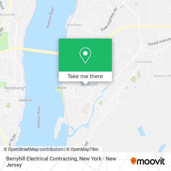 Berryhill Electrical Contracting map