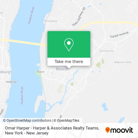 Omar Harper - Harper & Associates Realty Teams map