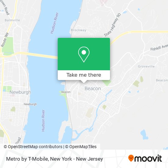 Metro by T-Mobile map