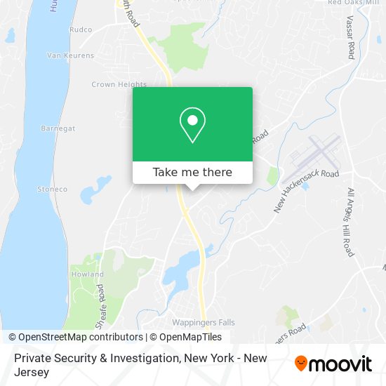 Mapa de Private Security & Investigation