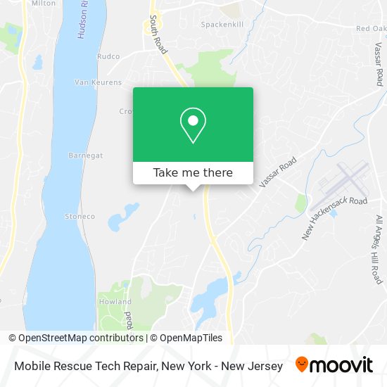 Mobile Rescue Tech Repair map