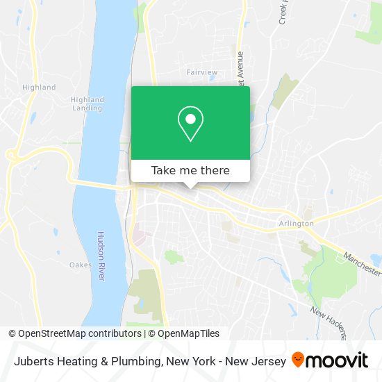 Juberts Heating & Plumbing map