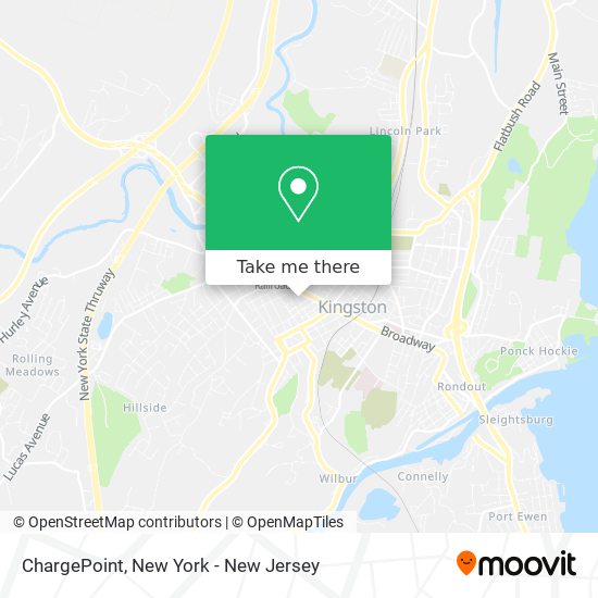 ChargePoint map