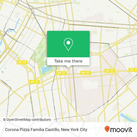 Corona Pizza Familia Castillo map