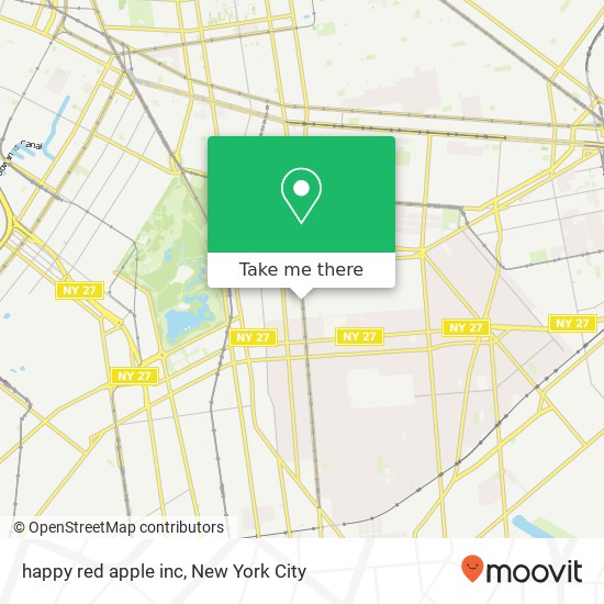 Mapa de happy red apple inc