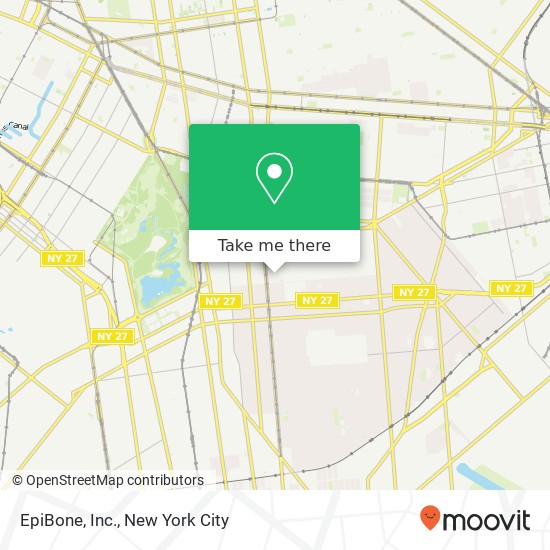 Mapa de EpiBone, Inc.