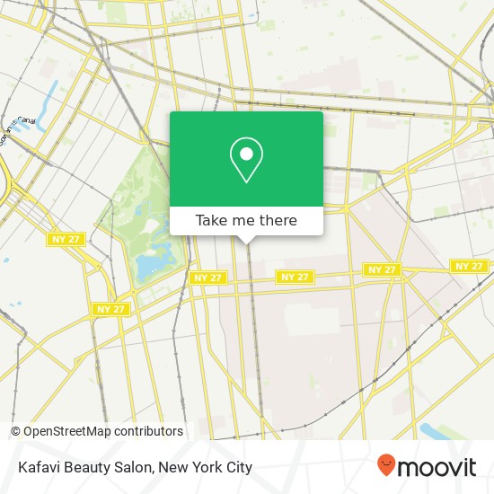 Mapa de Kafavi Beauty Salon