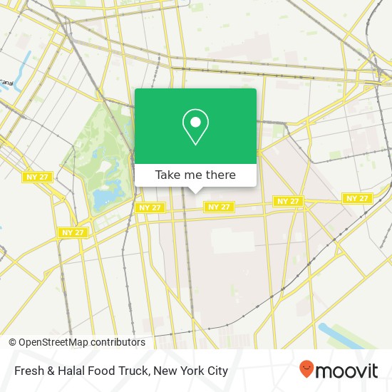 Mapa de Fresh & Halal Food Truck
