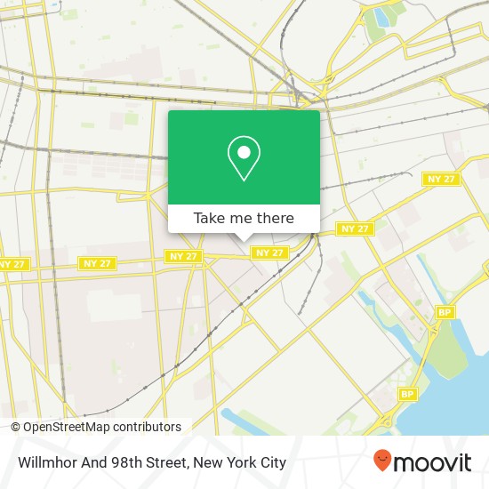 Willmhor And 98th Street map