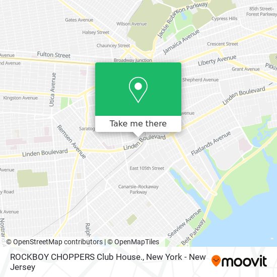 Mapa de ROCKBOY CHOPPERS Club House.