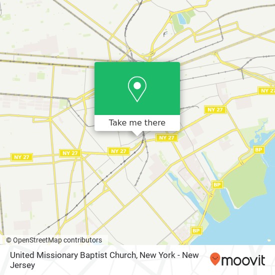 Mapa de United Missionary Baptist Church