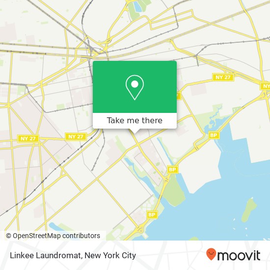 Linkee Laundromat map