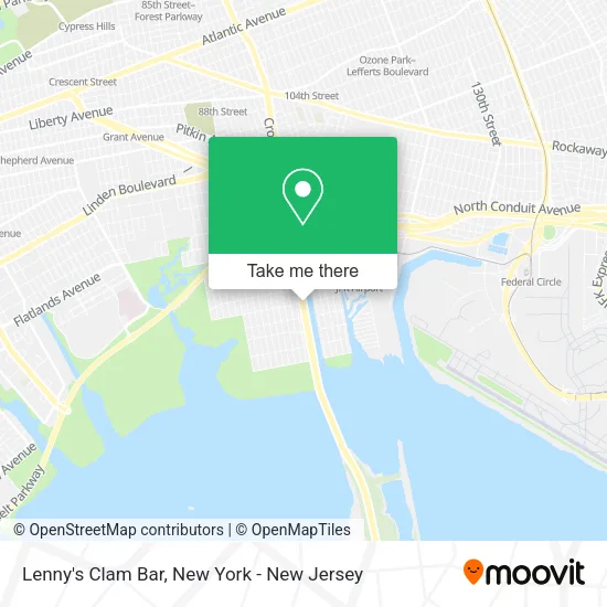 Lenny's Clam Bar map