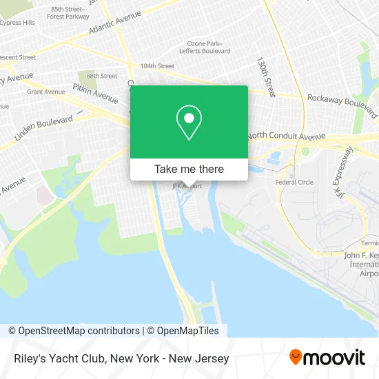 Riley's Yacht Club map