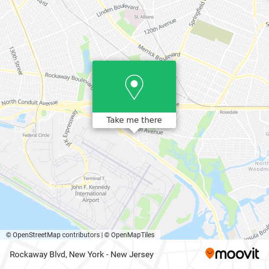 Mapa de Rockaway Blvd