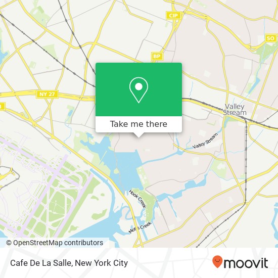 Cafe De La Salle map