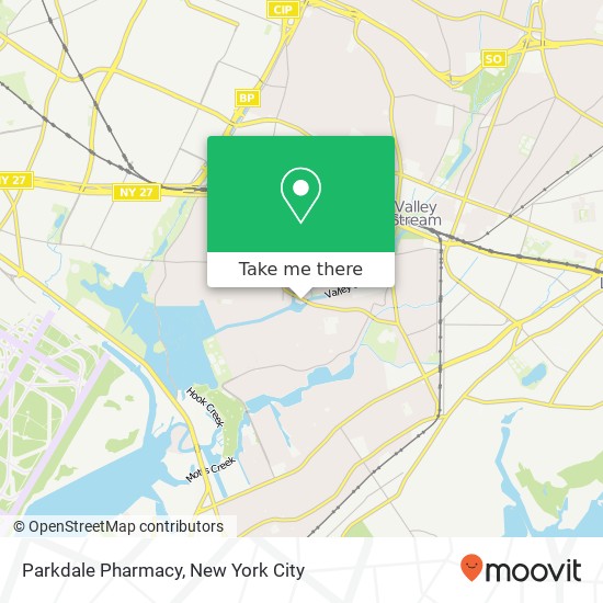 Mapa de Parkdale Pharmacy