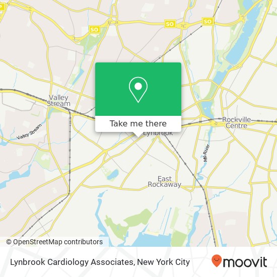 Mapa de Lynbrook Cardiology Associates