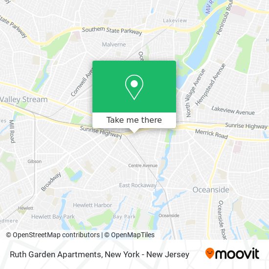 Ruth Garden Apartments map