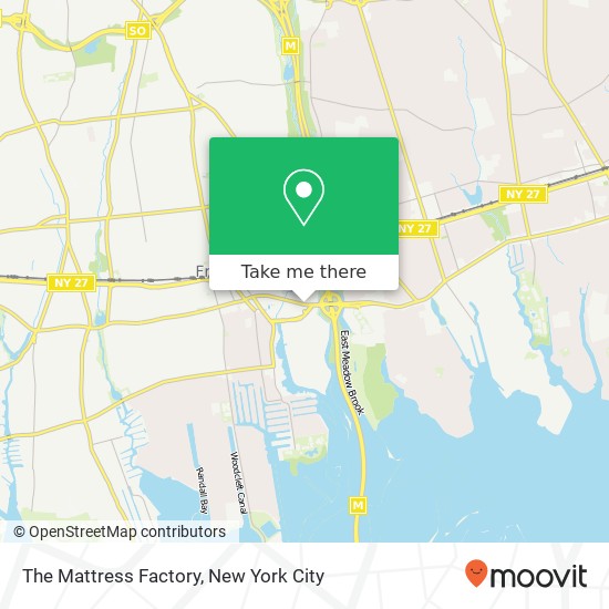 Mapa de The Mattress Factory
