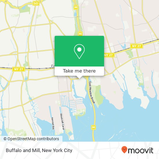 Buffalo and Mill map