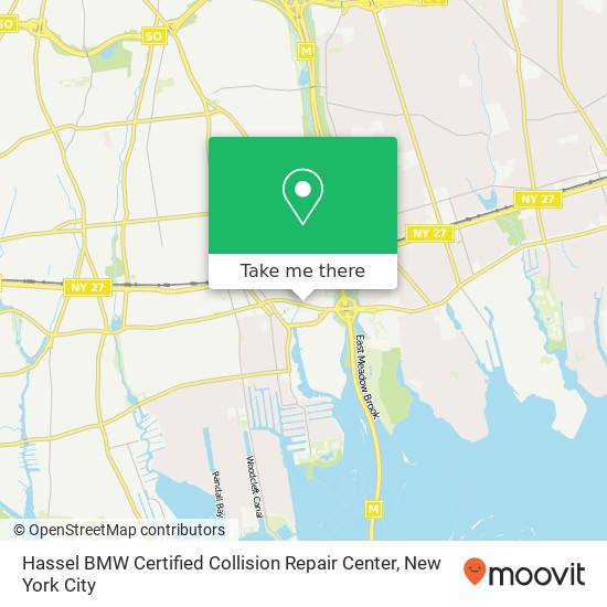 Hassel BMW Certified Collision Repair Center map