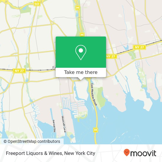 Freeport Liquors & Wines map