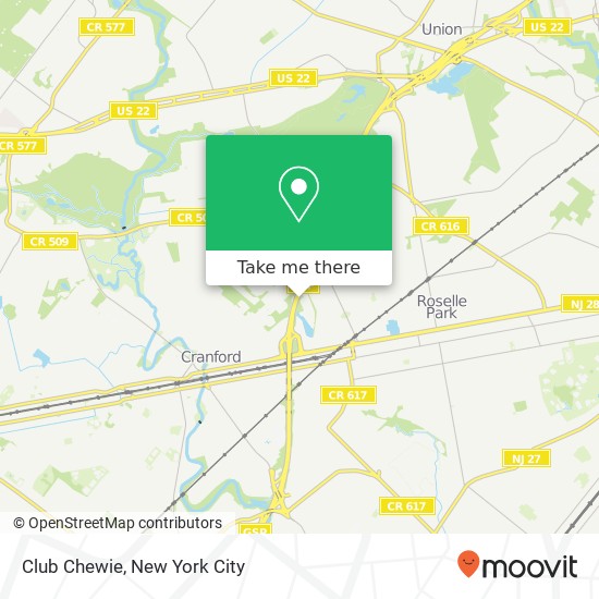 Club Chewie map