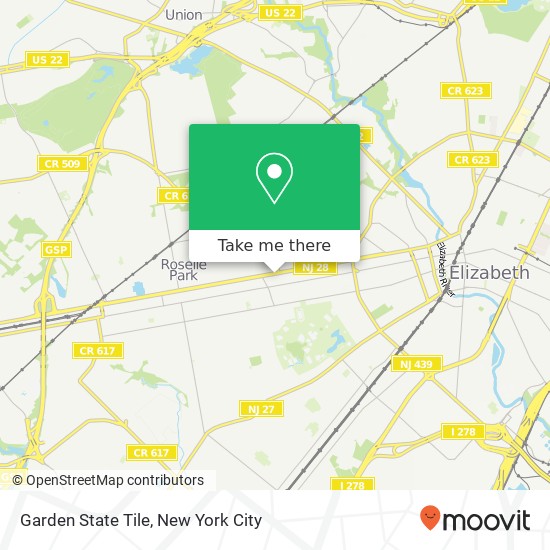 Mapa de Garden State Tile