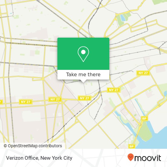 Verizon Office map