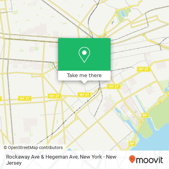 Rockaway Ave & Hegeman Ave map