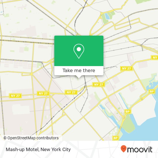 Mapa de Mash-up Motel