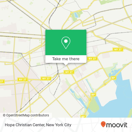 Mapa de Hope Christian Center