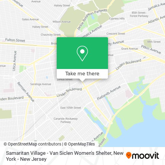 Mapa de Samaritan Village - Van Siclen Women's Shelter