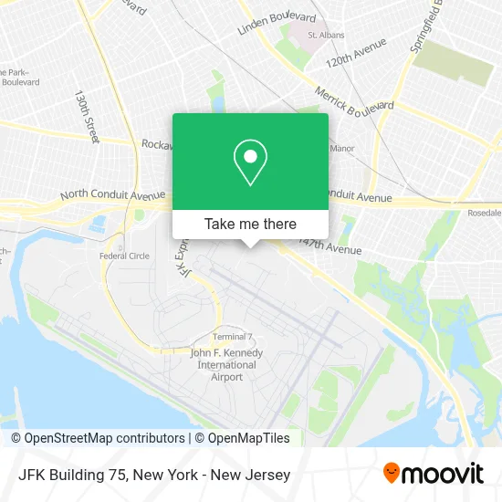 JFK Building 75 map