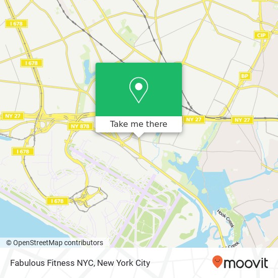 Mapa de Fabulous Fitness NYC