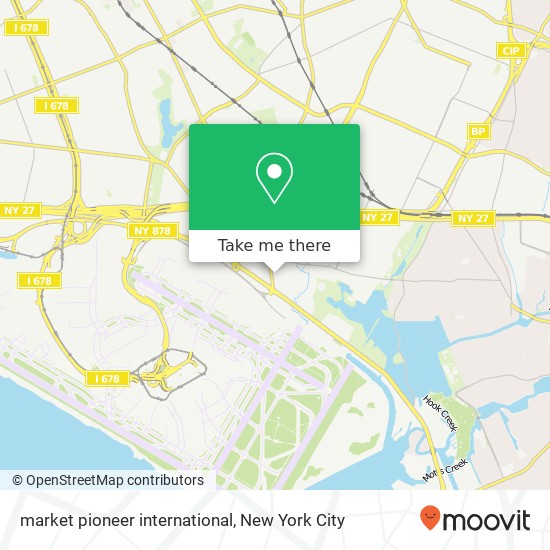 market pioneer international map