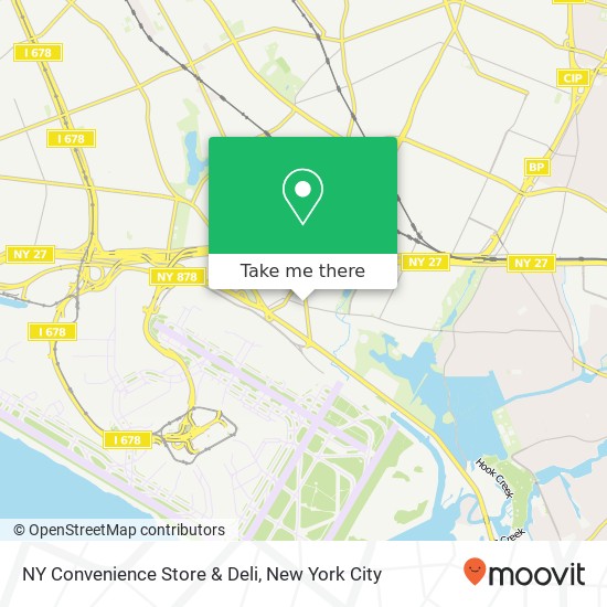 Mapa de NY Convenience Store & Deli