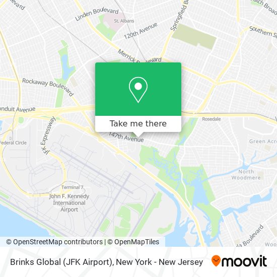 Brinks Global (JFK Airport) map