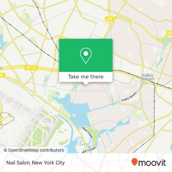 Nail Salon map