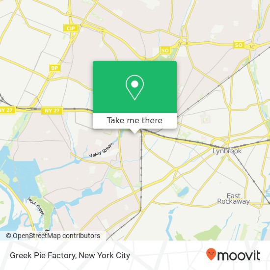 Mapa de Greek Pie Factory