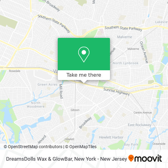 Mapa de DreamsDolls Wax & GlowBar