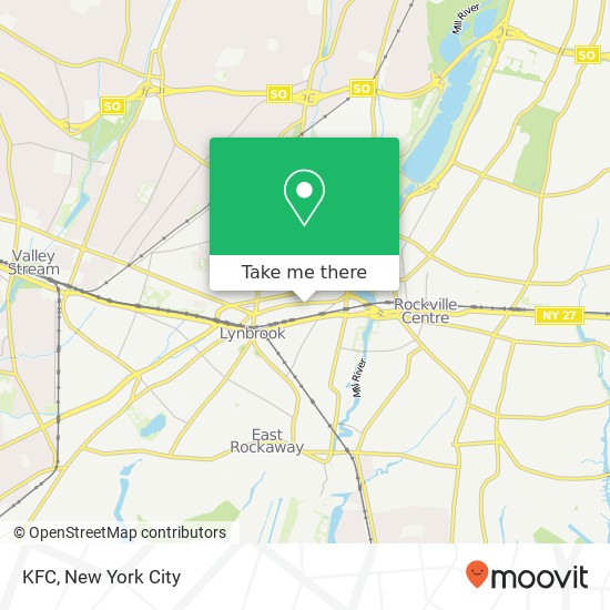 KFC map