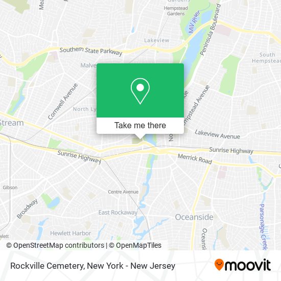 Rockville Cemetery map