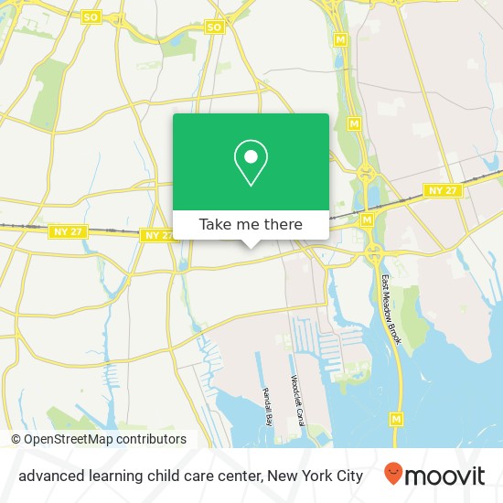 Mapa de advanced learning child care center