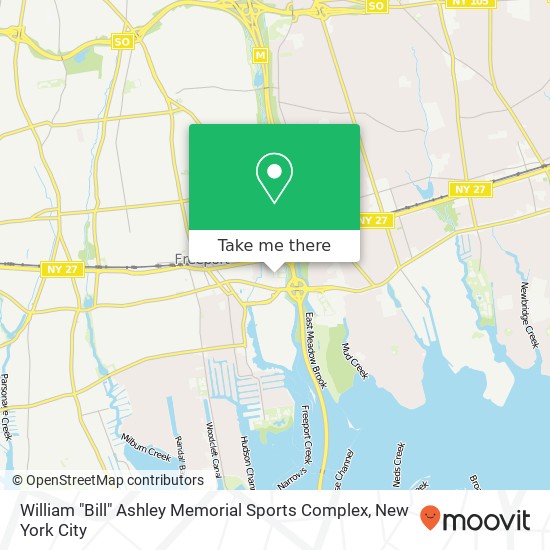 Mapa de William "Bill" Ashley Memorial Sports Complex