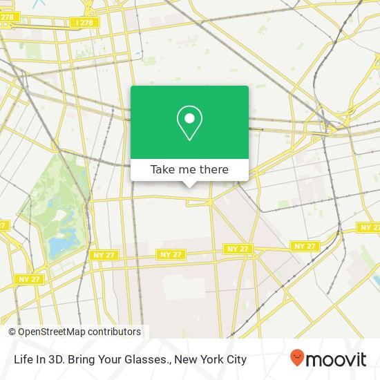 Mapa de Life In 3D. Bring Your Glasses.