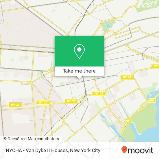 NYCHA - Van Dyke II Houses map