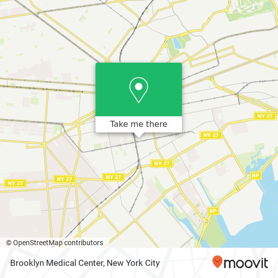 Brooklyn Medical Center map