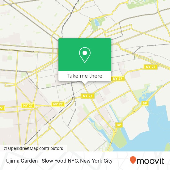 Ujima Garden - Slow Food NYC map